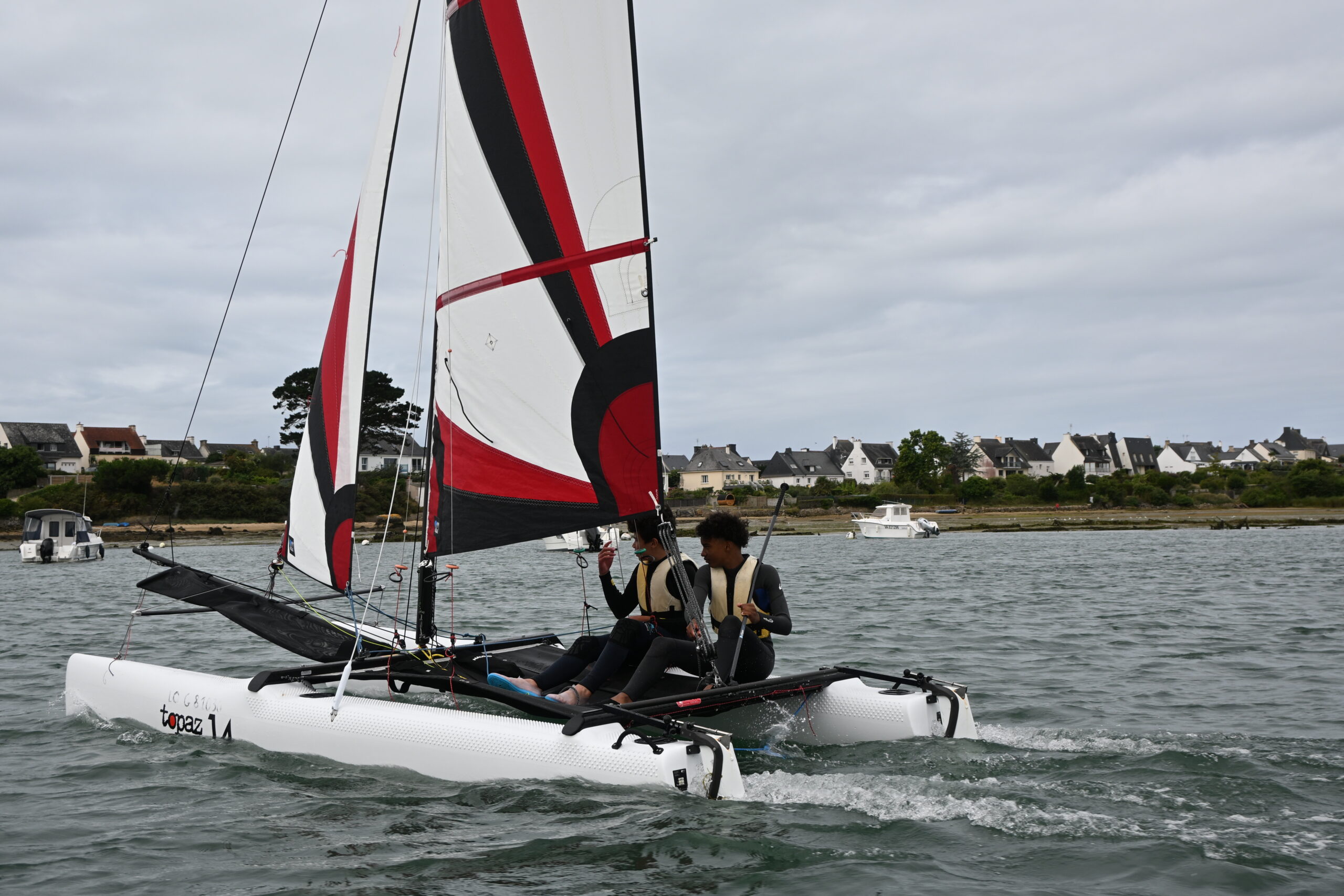 catamaran topaz 14 voile