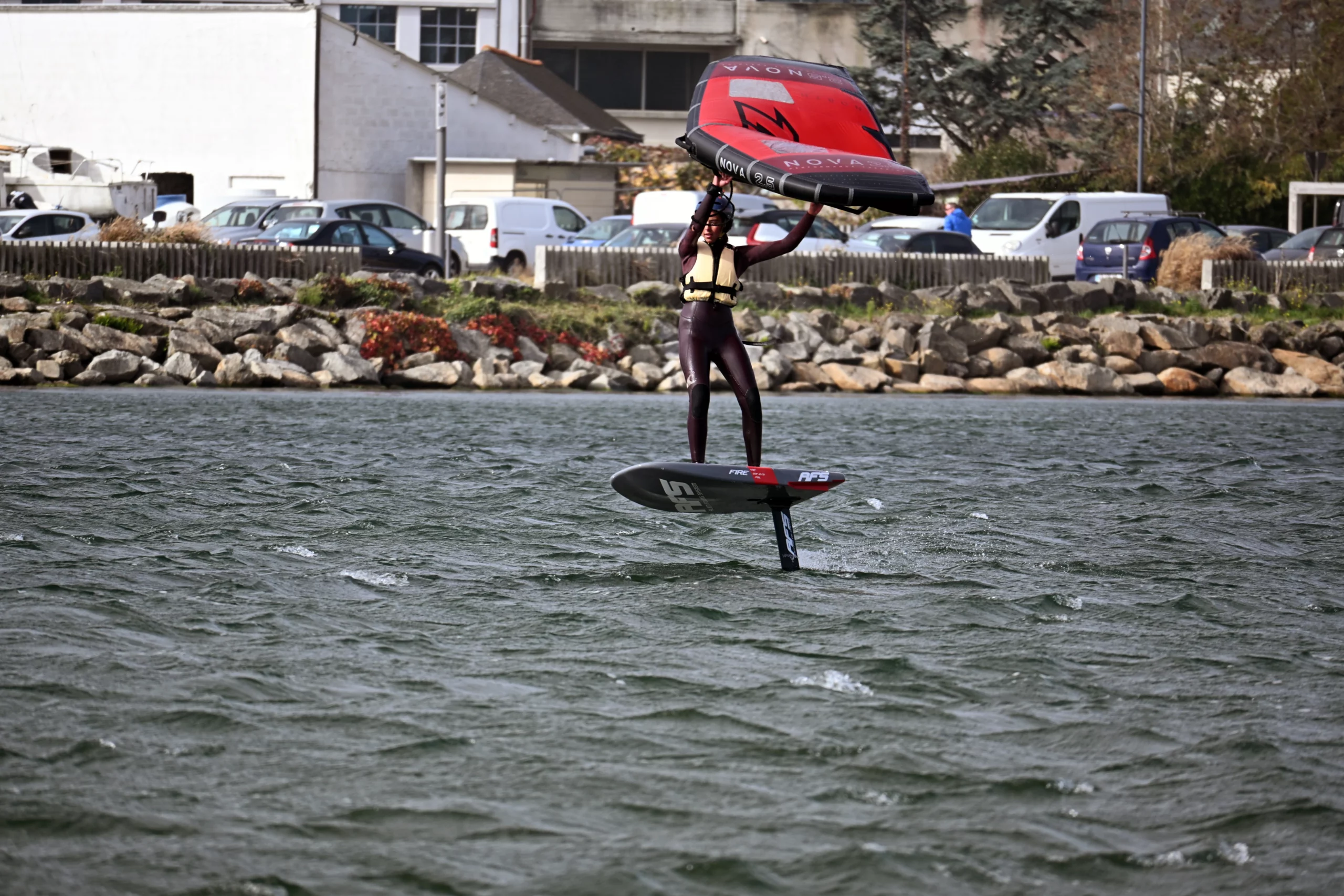 Stage wing foil ados